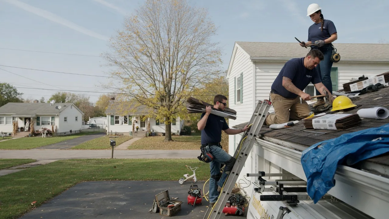 Local Roofing Contractors in Foxboro, WI near me